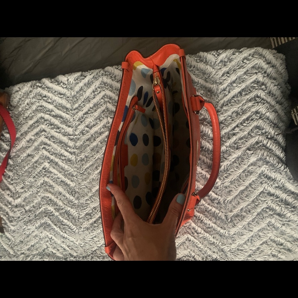 Kate Spade Ostrich shopper tote - Picture 2 of 2